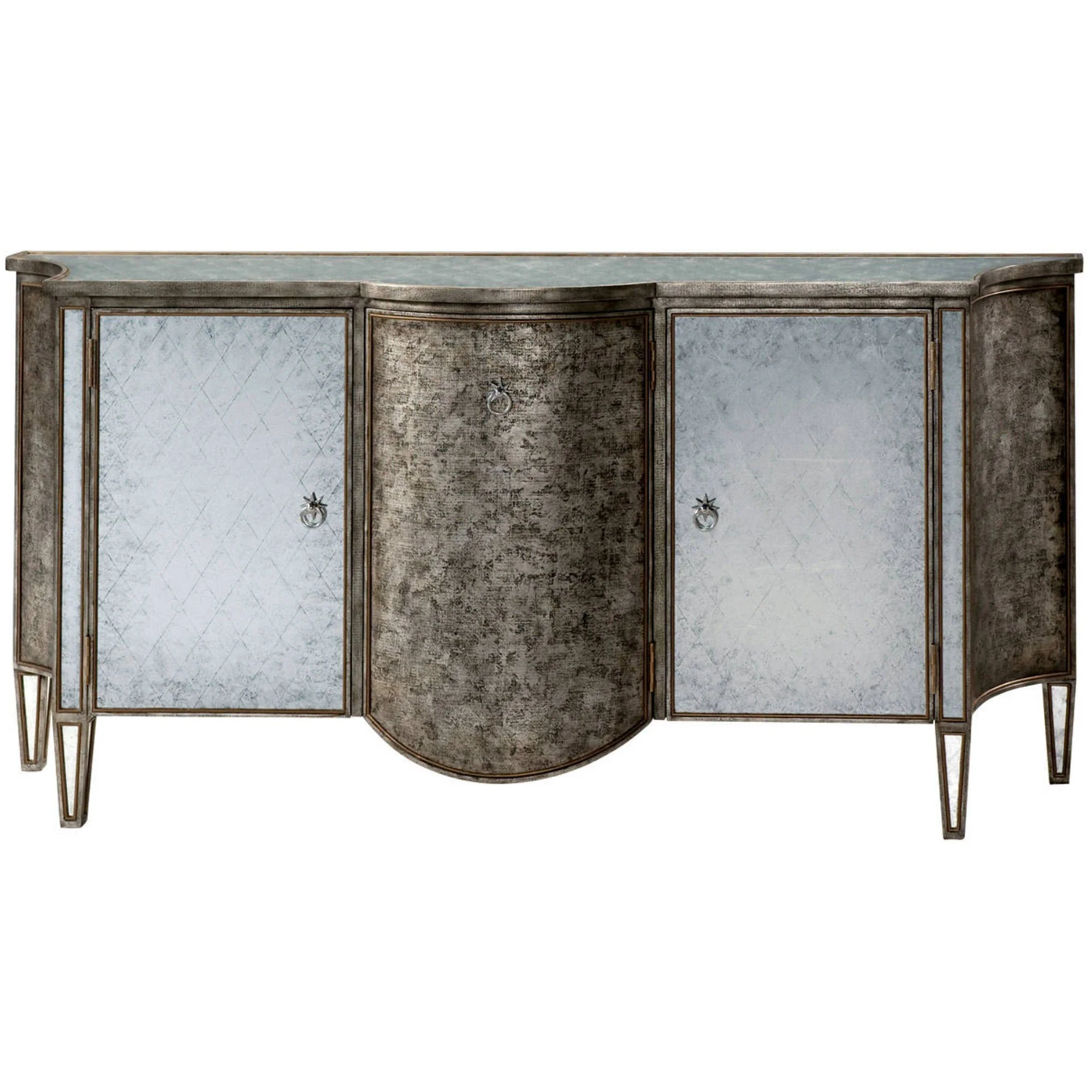 Encore Furniture Gallery-Theodore Alexander Bow-Front Mirrored
